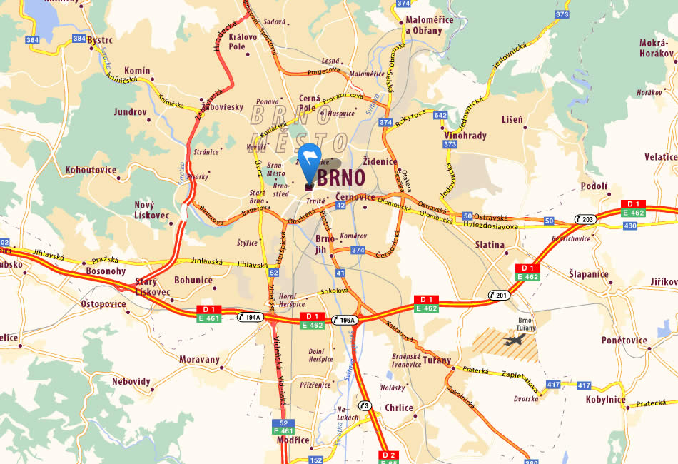 Brno haritasi